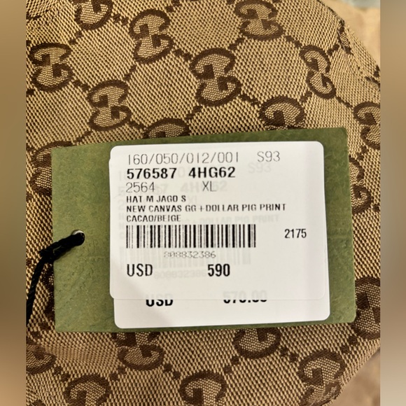 Gucci GG canvas bucket hat XL NWT - Picture 5 of 7